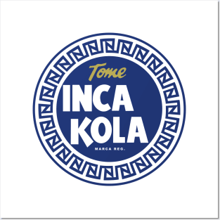 Inca Kola - circle design - Peruvian Drink Posters and Art